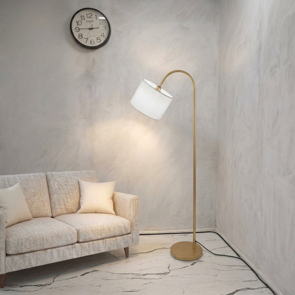 Golden Relax Floor Lamp white