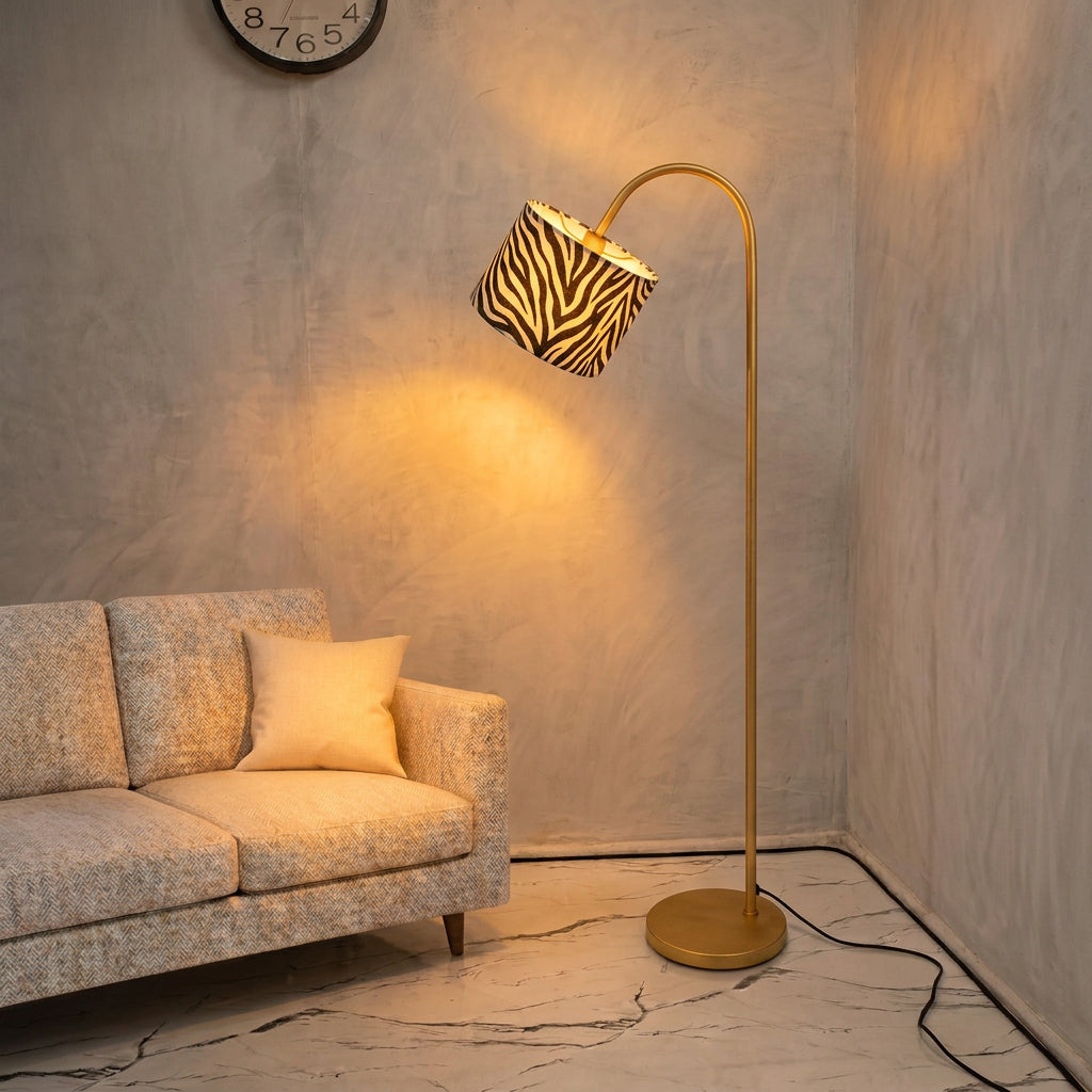 Golden Relax Floor Lamp Zebra