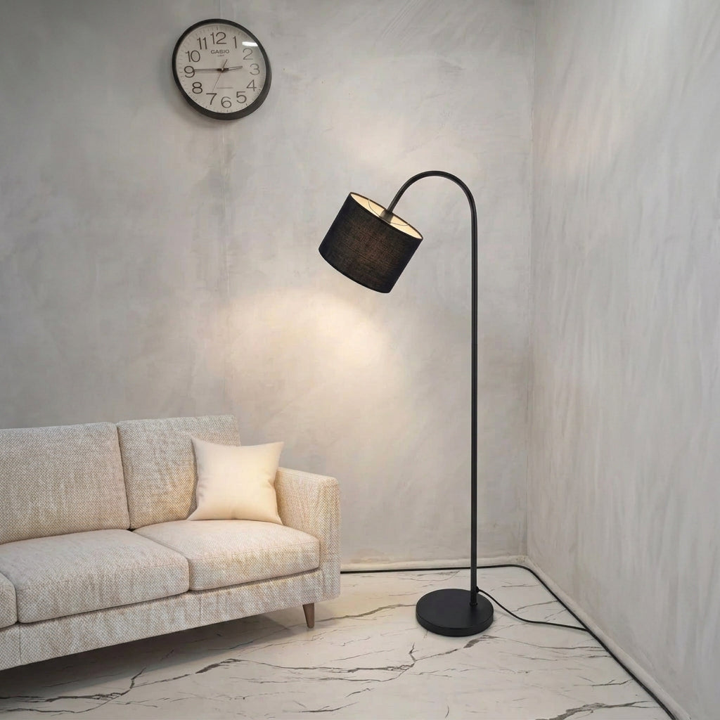 Black Relax Floor Lamp Black