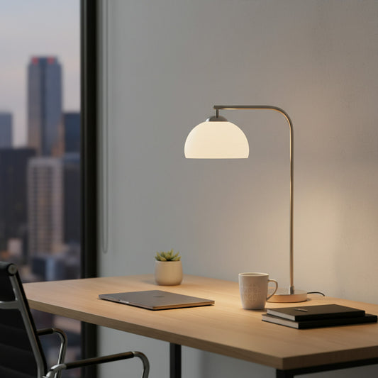 Golden Study Lamp