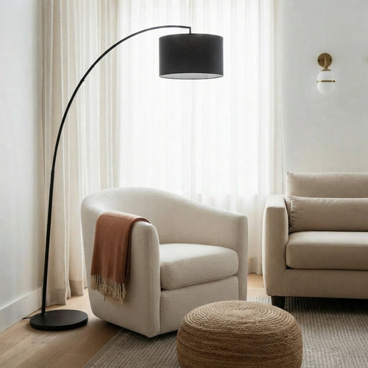 Black Curved Lamp