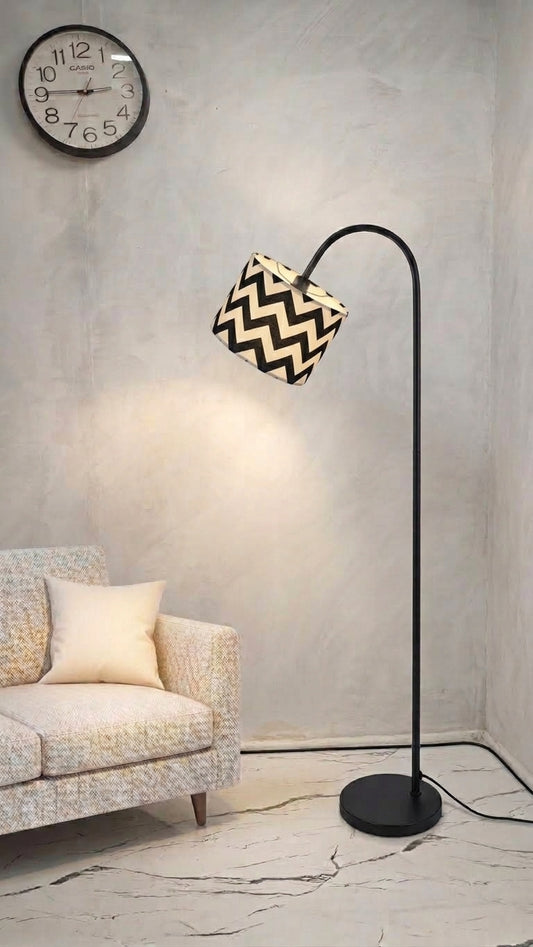 Black Relax Floor Lamp