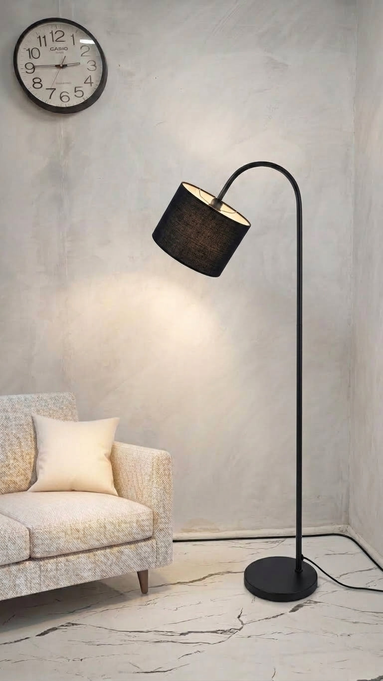 Black Relax Floor Lamp